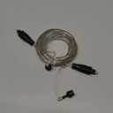 GE 87618 6-Feet Digital Optical Cable with Toslink Plugs, Black