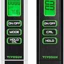 VIVOSUN Digital pH and TDS Meter Kits, 0.01pH High Accuracy Pen Type pH Meter ± 2% Readout Accuracy 3-in-1 TDS EC Temperature Meter for Hydroponics, Pool and Aquarium, Black White, UL Certified