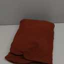 H.VERSAILTEX Stretch 3 Piece T Cushion Sofa Slipcovers Individually Sofa Cushion Covers for 3 Cushion Couch Sofa Seat Cushion Covers with Elastic Bands Featuring Thicker Jacquard Fabric, Burnt Brick