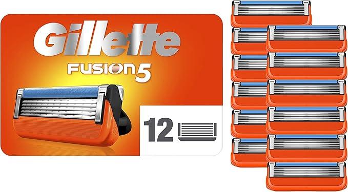 14 PCS Razor Blade Shaving Razor Blade Refills for Fusion 5, a More Comfortable Shave for Men, New Version