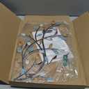 Meltset Metal Tree Leaf Wall Decor, Vine Olive Leaf Branch Wall Art, Wrought Iron Scroll Artwork, Decorative Wall Sculptures Above The Bed, Living Room, Hallway, Indoor and OutdoorS/Farmhouse (15L" x 9.8W")