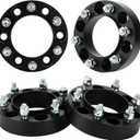 6X5.5 Hubcentric Wheel Adapters, 1.25" 6x139.7 for 1996-2021 4Runner, Forged 6 Lug Wheel Spacers with M12x1.5 Studs 106mm Bore 4PCS (6x5.5-1.25")