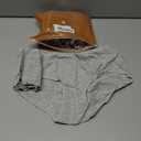 INNERSY Womens Underwear Cotton Hipster Panties Regular & Plus Size 6-Pack (Medium, French Grey)