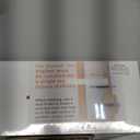 BAYKA White Floating Shelves for Wall  Rustic Wood Wall Shelves with Metal Brackets for Bathroom, Bedroom, Kitchen, or Living Room Decor Organization  Set of 3, Sturdy Storage with 22lb Capacity (15.7inches, C. White - Modern Minimalist Style)