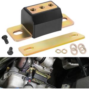 3.1108G General Transmission Mount Performance Polyurethane Mounts Bracket Set Fit for GM Cars and Trucks TH350, TH400, 700R4, and for Chevy Turbo Most Transmissions