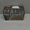 Pooqla Christmas Net Lights, 300LED Outdoor Mesh Light 14.8x4.9 ft Fairy String Mesh Light 8 Modes Green Wire, Connectable Waterproof for Bushes Tree Garden Christmas Decor, Colorful