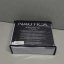 Nautica - Queen Sheet Set, Cotton Percale Bedding Set, Crisp & Cool, Lightweight & Breathable (Penny Pinstripe Blue, Queen)