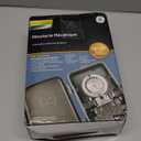 GE 24-Hour Mechanical Pool Timer Switch, 5HP 40A Load Capacity Pool Pump Timer, Outdoor NEMA 3-Rated Box Timr, 240 VAC Poo Timr Replacement, Water Heater Time, Tamper Resistant Metal, 15164