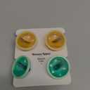 Tommee Tippee Breast-Like Night Newborn Pacifier, 0-6 Months, Breast-Like Baglet, BPA-Free Binkies, Glow in The Dark Technology, Orange/Blue, Pack of 4