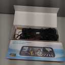 1080P Mirror Dash Cam 9.66 Inch 3 Channel Front Rear Inside View Mirror Camera Triple Mirror Dash Cam Night Vision,G-Sensor,Parking Assistance,APP Control,24H Parking Monitor,Waterproof Backup Camera