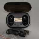 BD&M Wireless Earbuds, HiFi Digital LED Display Stereo Gaming Earbuds Bluetooth Headphones, TWS Wireless Earphones in-Ear Ear Buds, for Gaming, Workout, Sports, Work, Running, Gym