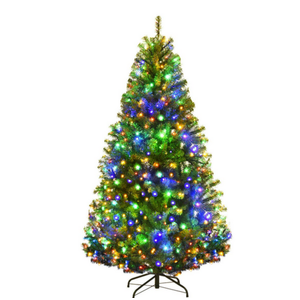 Goplus 5FT Pre-Lit Artificial Christmas Tree