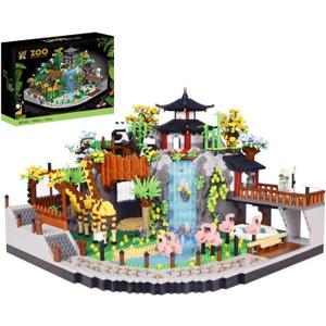 5000PCS Micro mini Blocks City Zoo Animals Building Blocks,Creative Ideals Zoological Park Building Sets,Best Gift for 14+ Boys, Girls or Adults