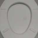 Mayfair Padded Toilet Seat, Cushioned Soft Vinyl over Wood Core Seat, Secure Hinges, Easy Clean, Made in USA, Elongated, White