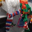 BLOWOUT FUN Christmas Inflatable Outdoor Decoration,6 FT Tall Elf Riding Alpaca Decor Built-in LED Lights,Xmas Decorations Outdoor Blow Up Inflatables as Gift for Holiday Party Garden Decor