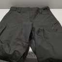 YEEFINE Men's Snow Ski Pants Insulated Cargo Snowboard Pants Bibs Loose Baggy Waterproof Winter Sports (X-Large, Black)