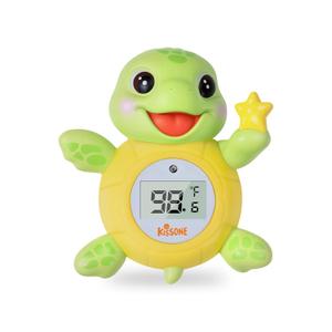Baby Bath Thermometer, Digital Water Temperature Monitor for Newborns & Toddlers, Accurate Temperature Readings, BPA-Free, F/C, Floating Turtle Toy with Bath Water Safety