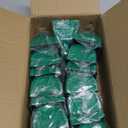 15 Pack Metal Cowbells 3 Inch Green Cow Bells Noise Makers Loud Cow Bell with Handles, Small Cowbell Hand Percussion Cowbells for Sporting Events, Cheering, Football Games, Weddings