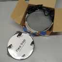 Flea Traps for Inside Your Home, 2 Pack Flea Trap with Sticky Pads Refills & Light Bulb Replacement, Odorless Natural Indoor Bed Bug Light Killer Insect Infestation Treatment Trap for Kids Pet (Gray)