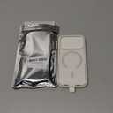 Temdan for iPhone 17 Pro Case with Screen Protector, Compatible with Magsafe, Anti-Yellowing, Military-Grade Protection, Shockproof Slim Magnetic Phone Case Cover, Antique White