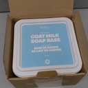 5Lb Goat Milk Soap Base - SLS/SLES Free, No Palm Oil, Organic - Melt and Pour Goats Milk Soap Making Supplies - All Natural, Gentle on Skin, Moisturizing, Perfect for DIY Projects (80 Ounce (Pack of 1))
