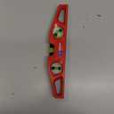 SOLA LSTFM Aluminum Die-Cast Magnetic Torpedo Level with 3 60% Magnified Vials, 10-Inch, Red