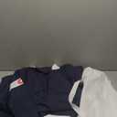 Blue and White Med Dress Adult, Size XL