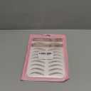 20 Sheets Eyebrow Tattoo Waterproof Eyebrow Sticker 566