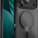 Mous for iPhone 17 Pro Max Clear Case, Camera Control Cover, Magsafe Compatible, Anti-Yellowing Cover