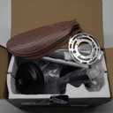 Garwarm 20IN Ceiling Fans with Lights, Socket Fan Light with Remote, Screw in Ceiling Fan in Light Socket Small Ceiling Fan for Garage,Bedroom, Kitchen, Living Room(Bulb not Included)