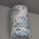 Tritard 3 Piece Coastal Quilt Sets Full/Queen Size - Reversible Microfiber Quilts with 2 Shams Soft Lightweight Beach Bedding Nautical Bedspread Coverlet Summer Comforter for All Season, 90''x96'', C1