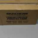 Skechers Air-Cooled & Memory Foam Lumbar Pillow,Lumbar Support Pillow for Office,Chair Lower Back Pain Relief Lumbar Pillow,Ergonomic Design Back Support Pillow for Office Chair,Car,Home,Travel,Black