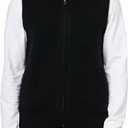 Pendleton Men's Shetland Wool Sweater Vest (Medium, Black)