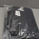 Magnetic Insulated Door Curtain Fits 36"x96" Doors - Thermal Door Cover for Winter with Clear Window, Window Insulation Kit & Doors Draft Stopper to Keep Cold Air Out for Front Doorway Home - Black