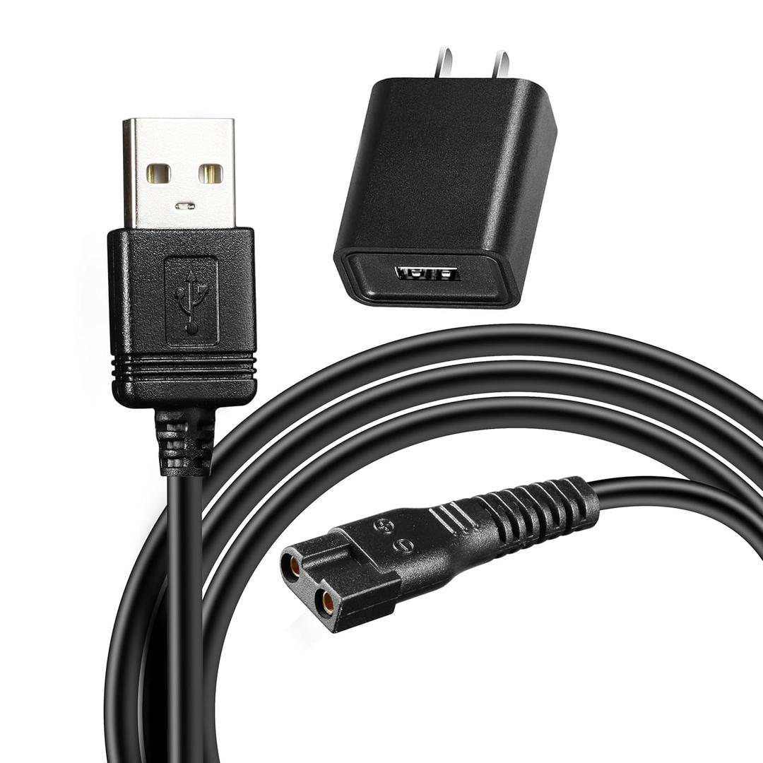 for Panasonic ER-GK80-S Charger Charging Cord Compatible with Panasonic Body Groomer Hair Trimmer ER-GK80-S ER-GB70 ER-GB60 ER-GB80 Shaver Charger Cord Power Cord