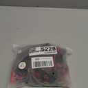 Lilosy Sexy Strappy Underwire Push Up Garter Belt Lingerie Set Harness Cutout Outfits Matching Bra Panty 3 Piece (Large, Red Velvet)