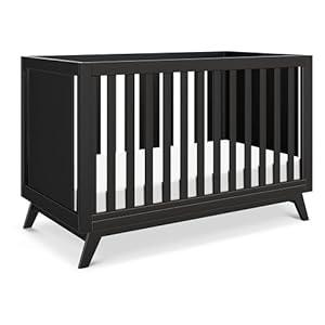 DaVinci Otto 3-in-1 Convertible Baby Crib - GREENGUARD Gold Certified Wooden Convertible Crib to Toddler Bed & Daybed - Baby Bed with 4 Adjustable Mattress Heights & Easy to Assemble 