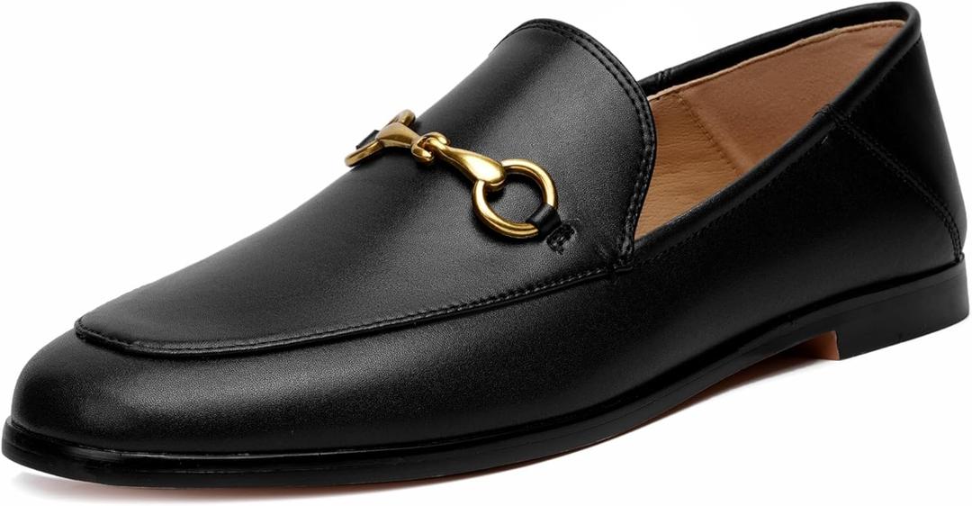 Vertundy Loafers for Women Penny Loafer Comfortable Slip On Dressy Casual Business Work Office Shoes 7