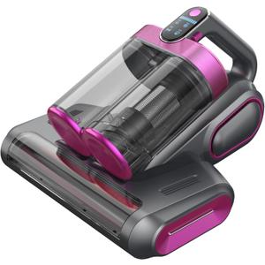 Cordless Mattress Vacuum Cleaner, Bed Vacuum Cleaner with UV-C Light,16000Pa Suction, USB Rechargeable Handheld Vacuum for Couches and Sofas,Deep Cleaning Machine for Mattress & Upholstery,Purple