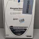 KOHLER 20110-96 Brevia, Slow Close Toilet Seat, Elongated Toilet Seat, Grip-Tight Bumpers Quick-Attach Hardware, Biscuit