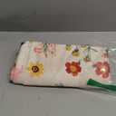 Horaldaily Spring Tablecloth 60104 Inch Rectangular, Floral Flowers Watercolor Washable Table Cover for Party Picnic Dinner Decor (Beige)