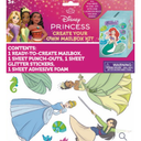 HobbiesDisney Princess Create Your Own Mailbox Kit 5 Packs