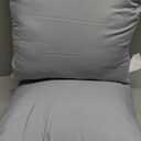 EDOW Throw Pillow Inserts, Set of 2 Lightweight Down Alternative Polyester Pillow, Couch Cushion, Sham Stuffer, Machine Washable (Grey, 16x16)