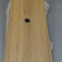 24 L Toilet Paper Storage Basket, Collapsible Bathroom Toilet Paper Holder Tall Slim Laundry Hamper with Lid Wood Toilet Roll Organizer for Bathroom Holds Up to 9-12 Rolls (Beige)