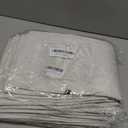 jinchan Boho Curtains for Living Room Farmhouse Curtains 90 Inch Length Geometric Striped Mudcloth Light Filtering Bedroom Window Grommet Curtains 2 Panels Sage Green on Beige