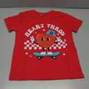 Boys Valentines Day Shirt Kids Valentine Heart Throb T-Shirts Toddler Funny Love Tee Top 2026 Red (4-5 Years)