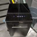 ecozy 2" Clear Ice Ball Maker with CrystalFlux Technology, 4 pcs in 40 Mins, 144 pcs/Day, Sphere Ice Maker with Enhanced Insulation, Automatic Water Supply, Self-Cleaning for Whiskey & Bourbon (Matte Black)