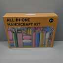 Fusihey Craft Supplies for Kids – Kids Craft Kit Box with 3000+ Pieces, Arts and Crafts Kit for Kids Ages 4‑8 & 8‑12, Storage Craft Box for Girls Boys, Bulk Art Materials Set Gift