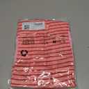 Tankaneo Womens Summer Striped Peplum Tank Tops Pink (Red, L)