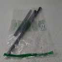 Tension Rods for Windows 28 to 48 Inch - Black Tension Curtain Rod | Spring Tension Rod, No Drill, Non Slip, Adjustable Curtain Rods